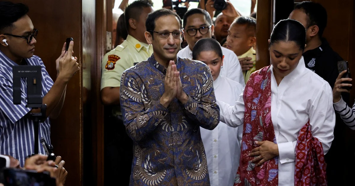 Indonesian Court Jails Ex-Education Minister and Gojek Co-Founder Nadiem Makarim for 10 Years on Corruption Charges