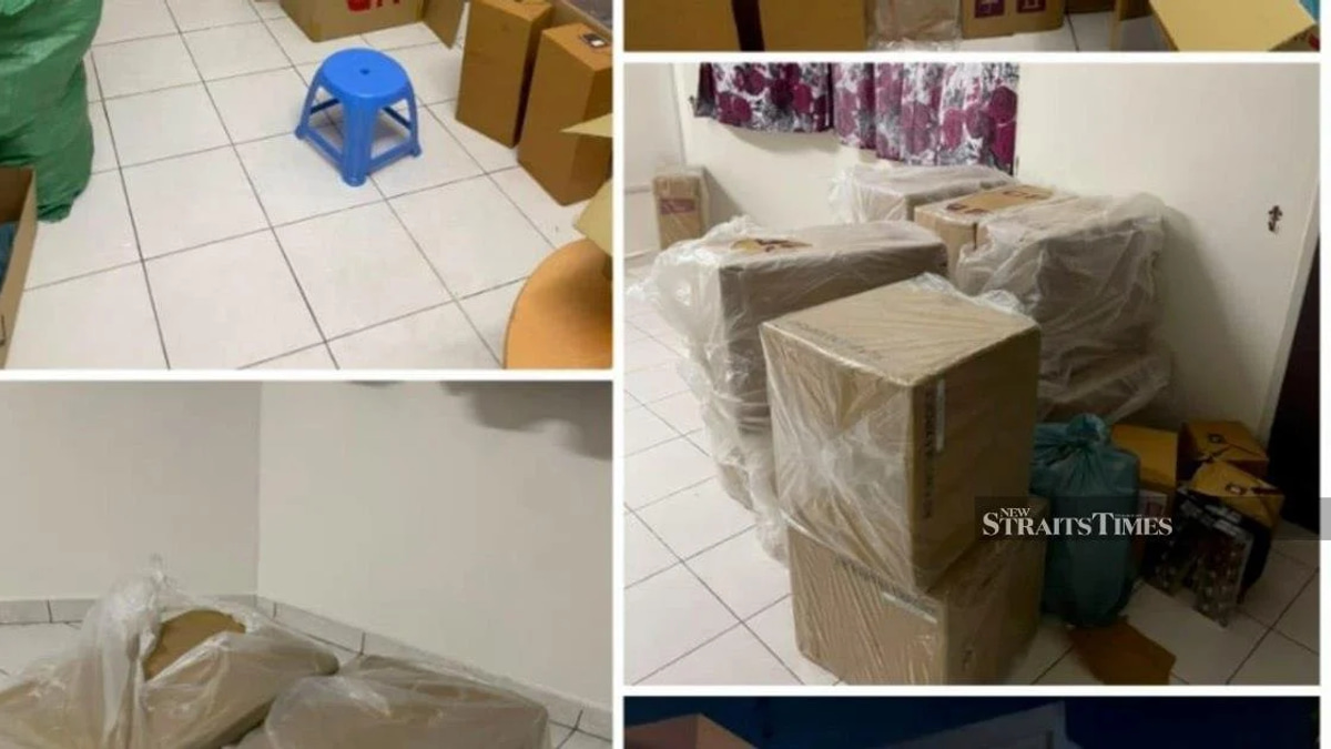 Police bust illicit cigarette smuggling ring in Johor Baru, arrest three foreign nationals