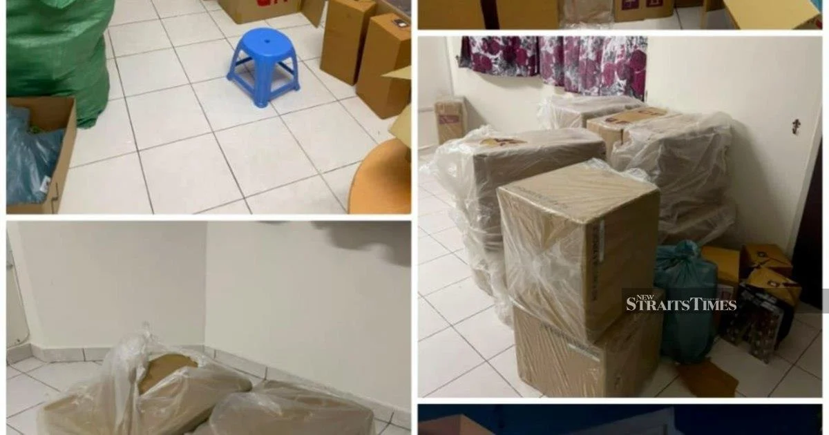 Police bust illicit cigarette smuggling ring in Johor Baru, arrest three foreign nationals