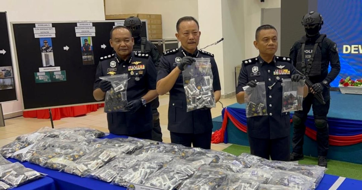 RM10.68m drug-laced vape operation dismantled in Johor after simultaneous raids