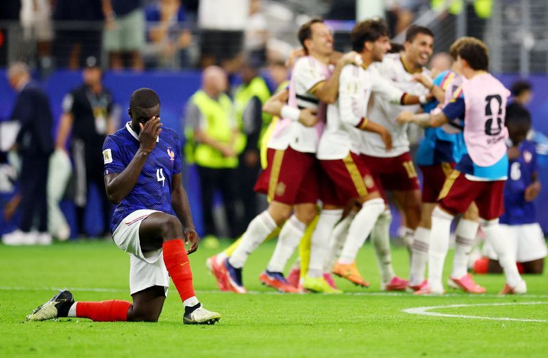 France's World Cup Dream Ends in Spanish Humbling