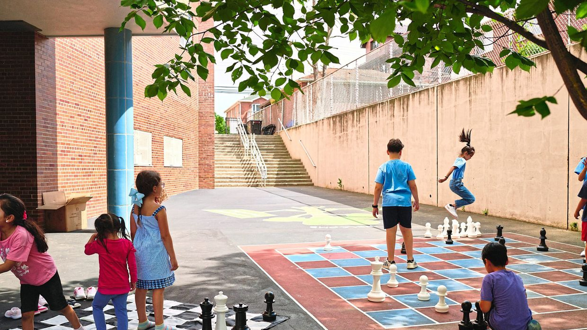 When children design playgrounds: Creative spaces emerge from student ambition