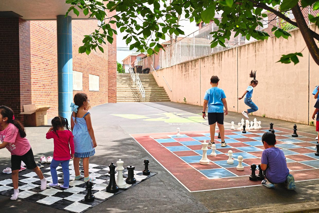 When children design playgrounds: Creative spaces emerge from student ambition