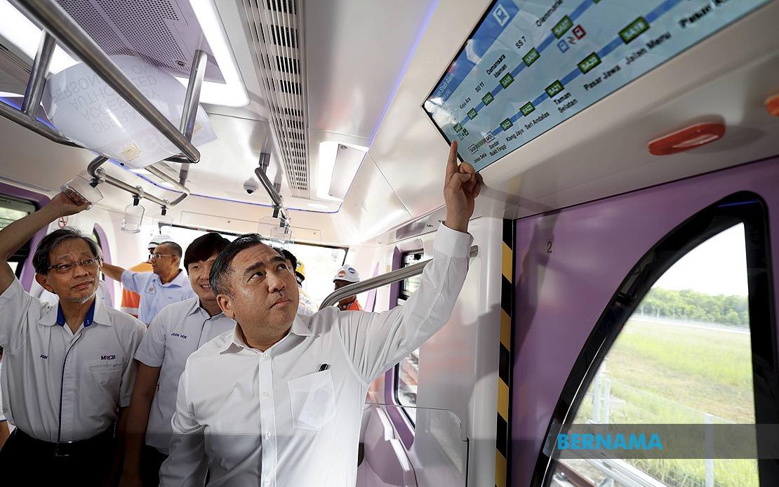 LRT3 Shah Alam Line Opens June 29 After Transport Minister Loke's Announcement