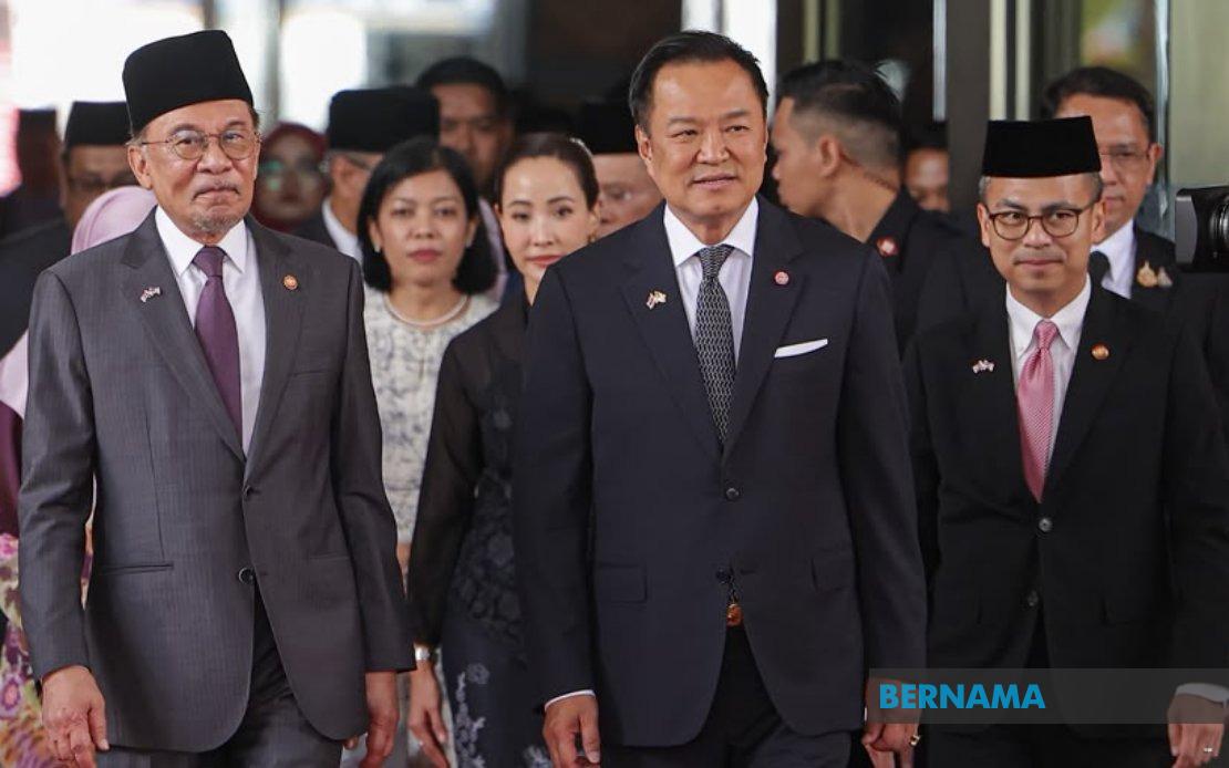 Anwar and Anutin Chart Deeper Malaysia-Thailand Partnership in Putrajaya Talks