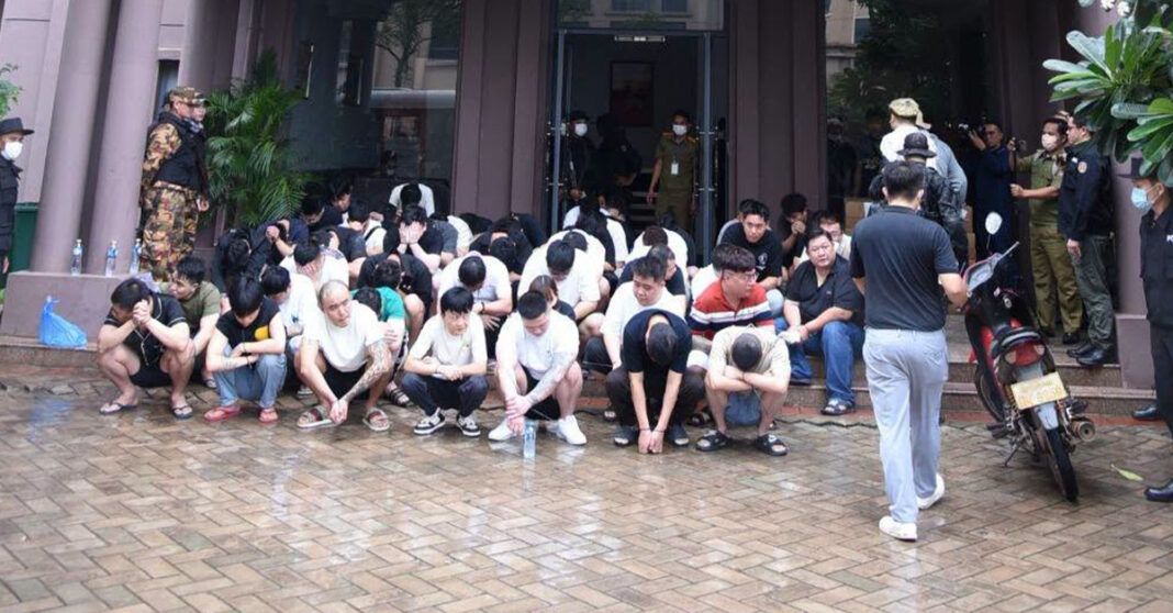 Laos Intensifies Crackdown as Police Raid Nets 261 in Thatluang Lake Scam Operation