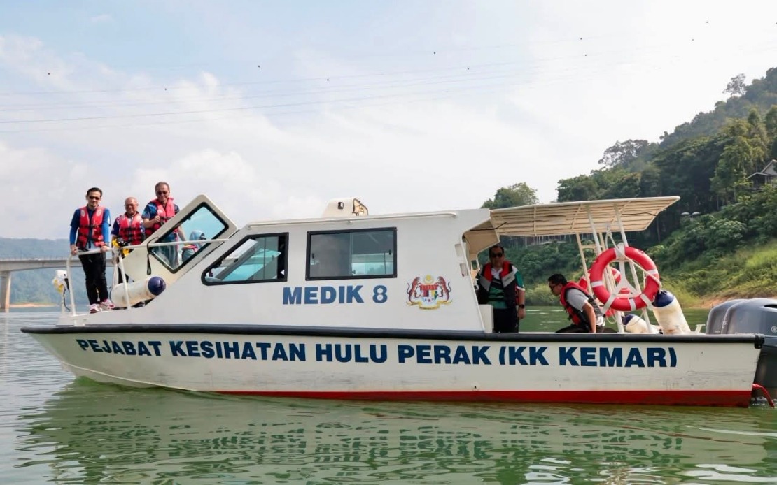 Malaysia Health Ministry Deploys Eighth Medical Boat to Serve Remote Orang Asli Communities in Hulu Perak