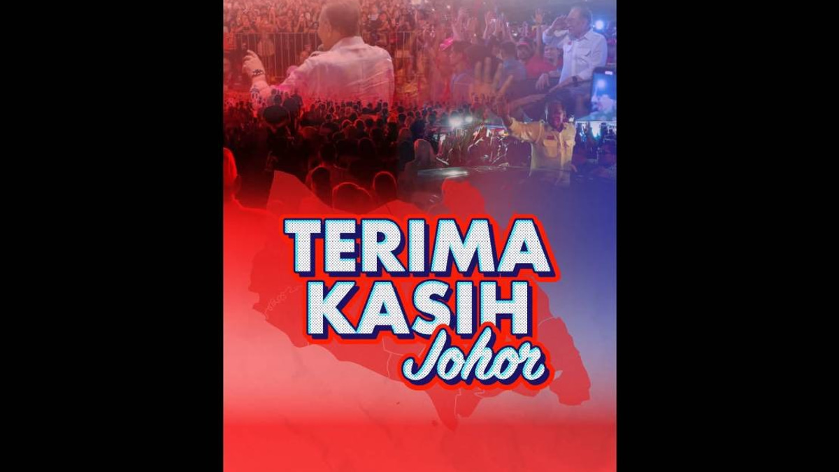 Anwar Congratulates BN On Retaining Johor State Mandate