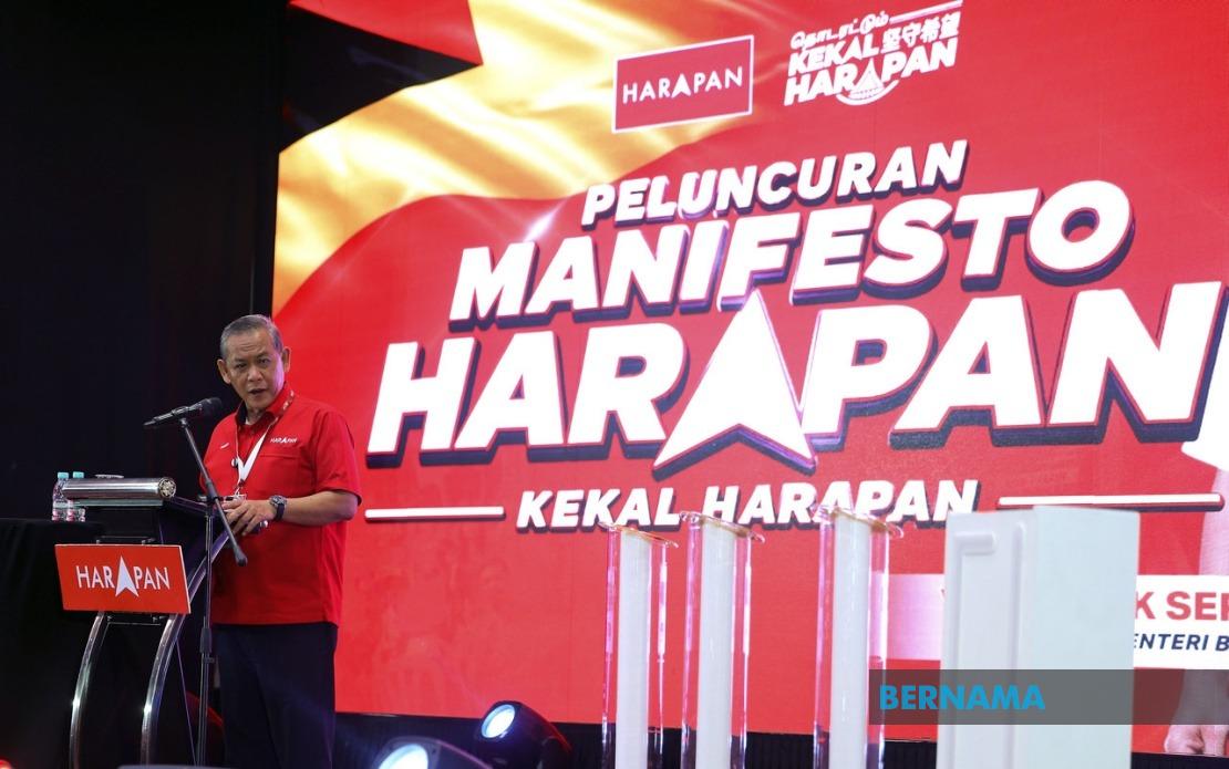 Pakatan Harapan Launches Negeri Sembilan Election Manifesto With 10-Point Reform Agenda