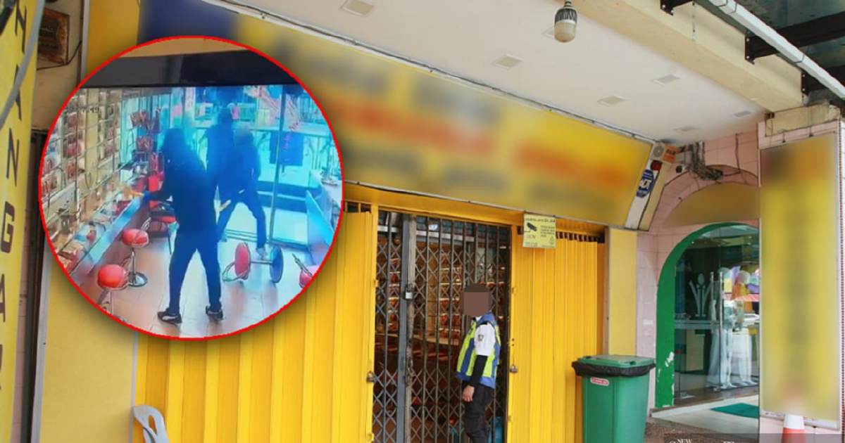 Police investigate brazen attempted armed robbery at Klang goldsmith