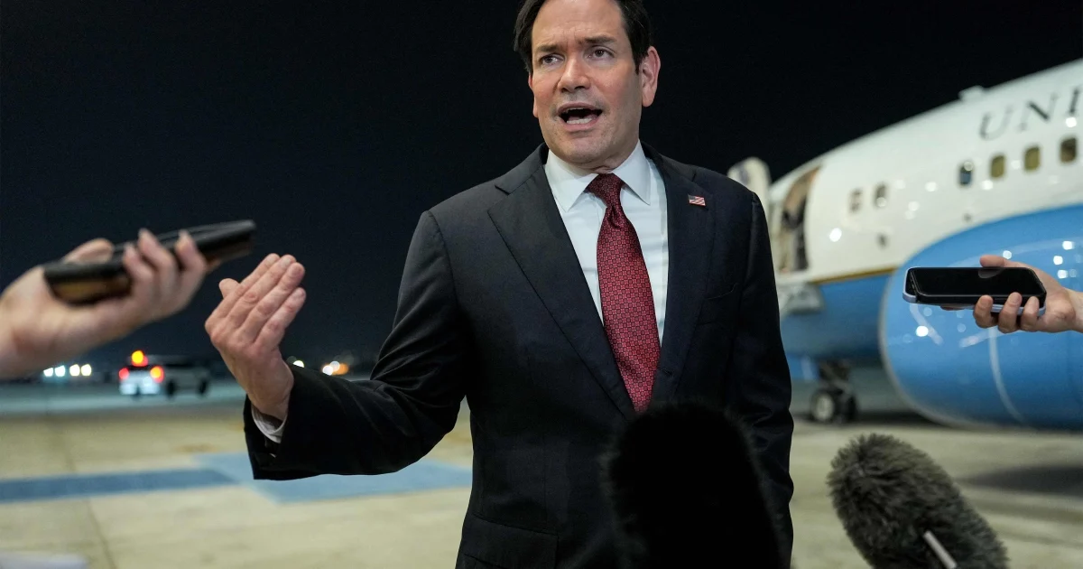 Rubio rejects Iranian toll demands as Hormuz tensions escalate amid Middle East peace talks