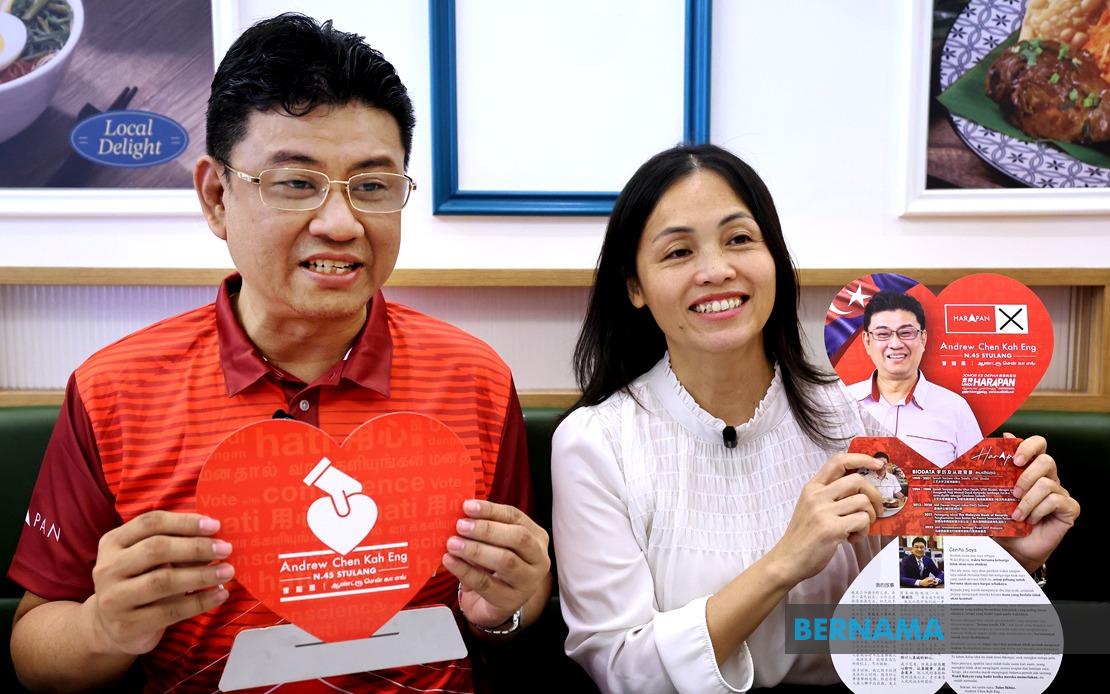 Stulang's Andrew Chen Pitches Elderly Care Focus in Johor Campaign