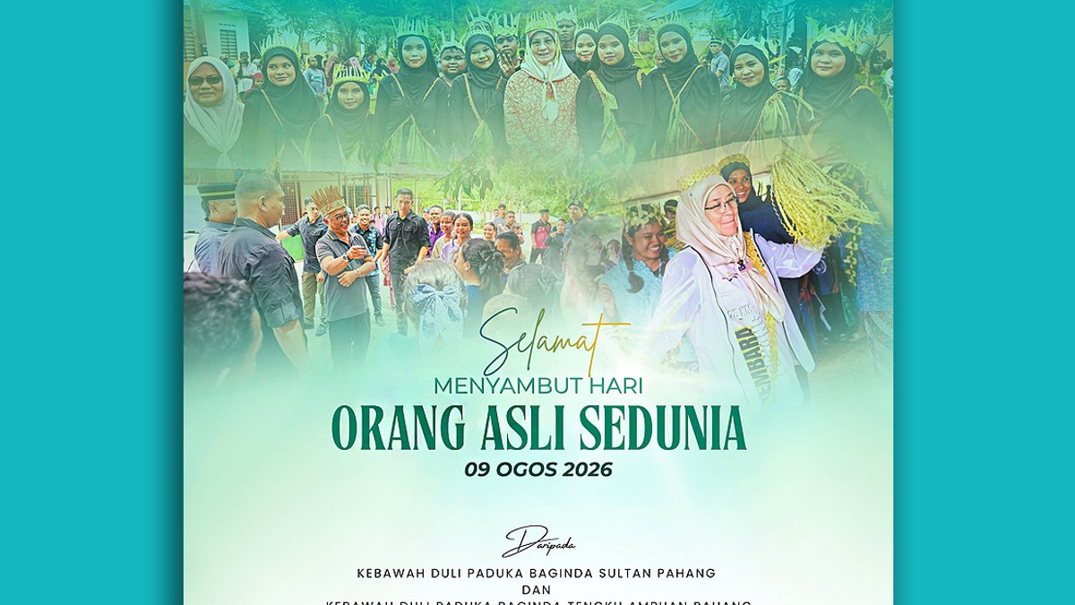 Pahang's Royal Household Celebrates Orang Asli Contributions to State Heritage