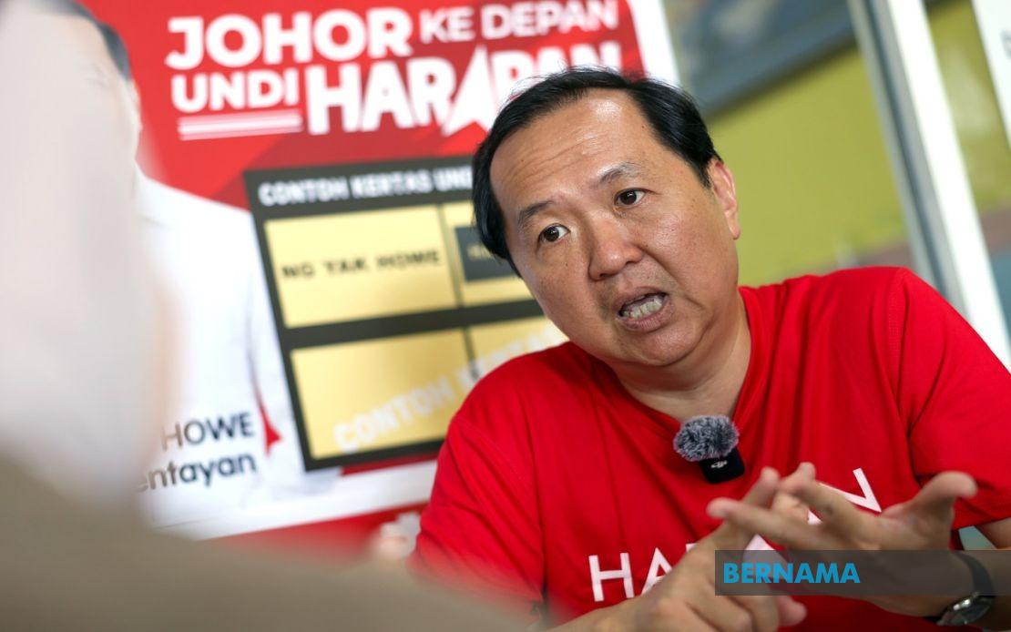 Ng Yak Howe Bids to Revitalise Muar Town Centre in Bentayan Race