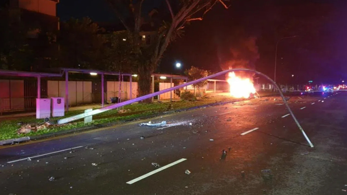 Singapore Man Charged After Drunk-Driving Rampage Injures Children on School Bus