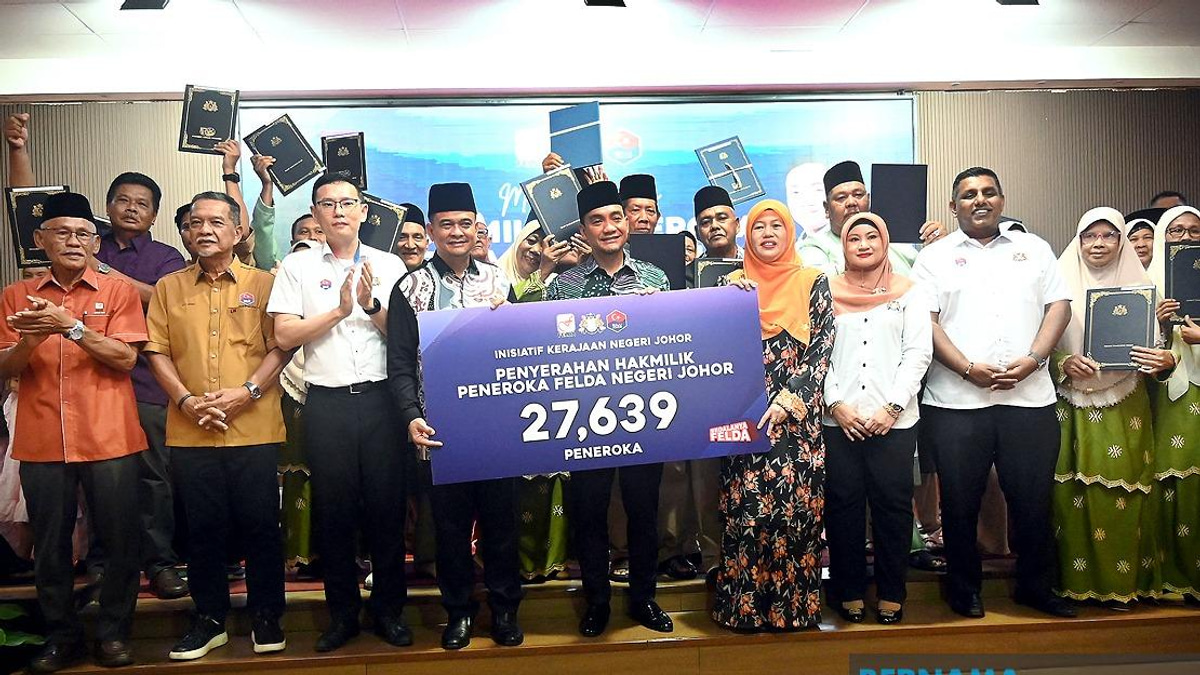 Johor Resolves 99.99% of FELDA Land Title Applications, Benefiting Thousands