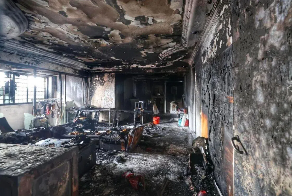 Two rescued from high-rise flat fire in Singapore's Jurong West; electrical fault suspected