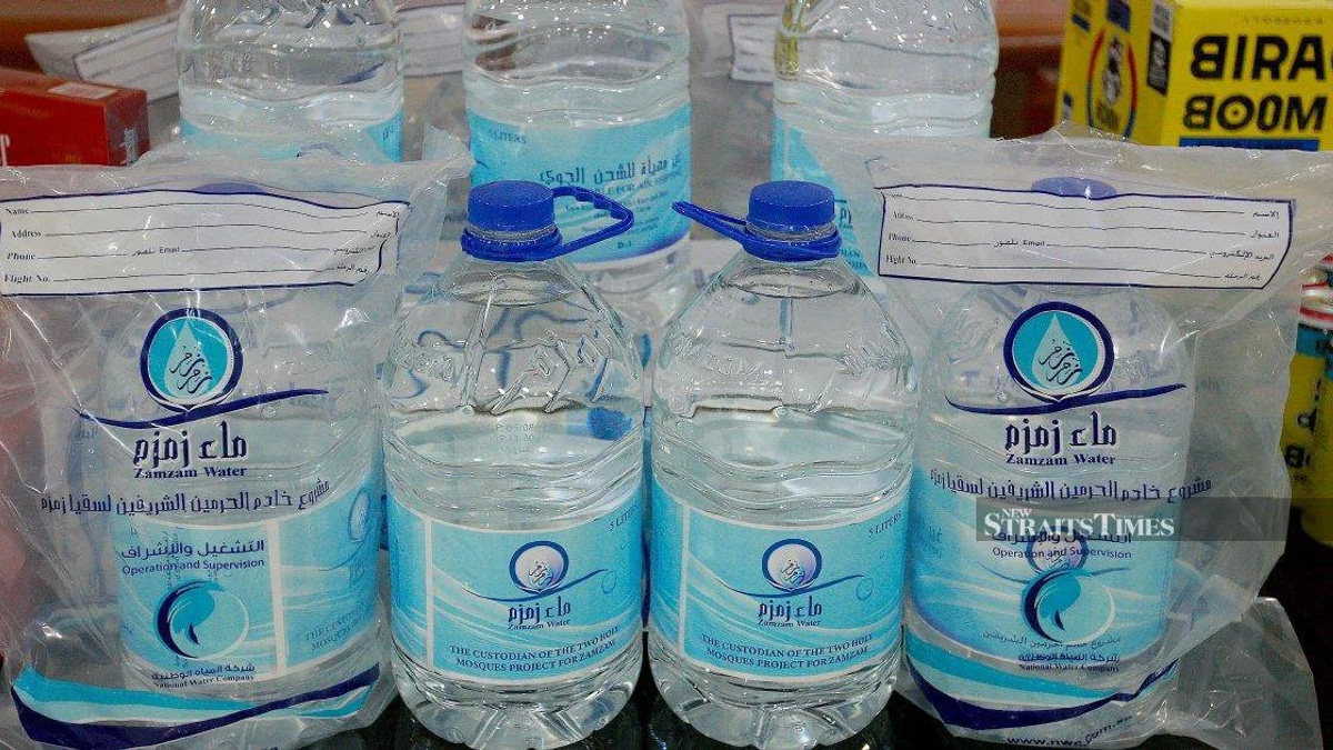 E-hailing driver fined RM101,750 for smuggling zam-zam water into Malaysia