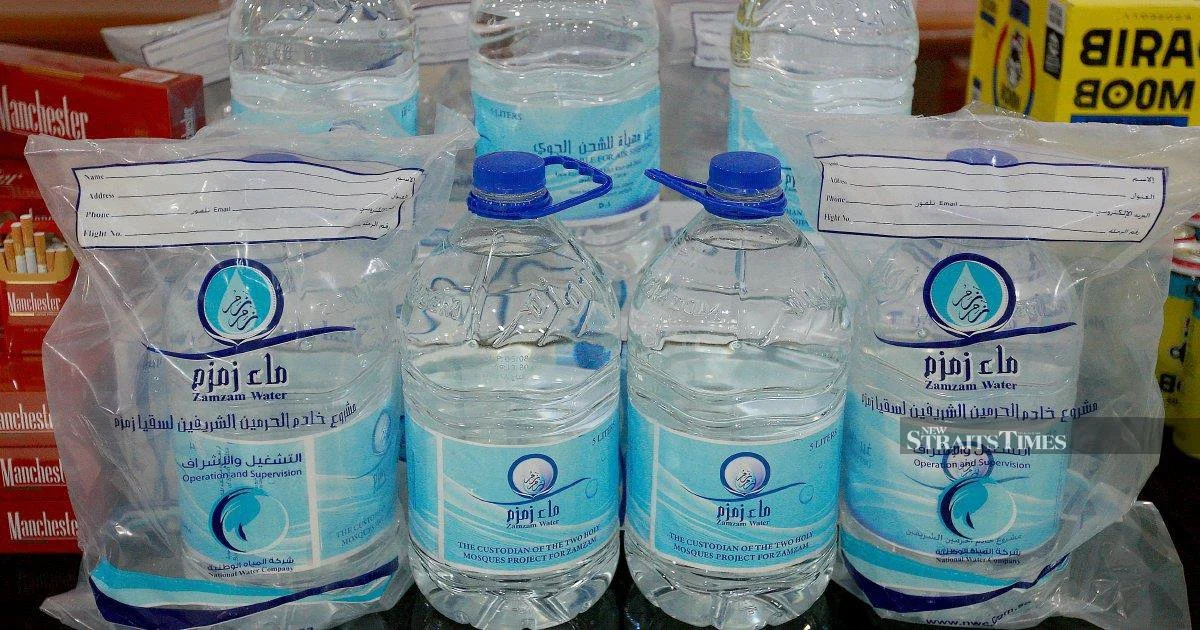 E-hailing driver fined RM101,750 for smuggling zam-zam water into Malaysia