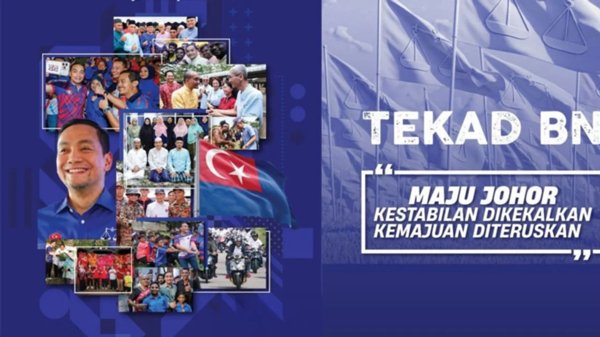 Johor Barisan Nasional Sets Ambitious Election Agenda With 63-Point Manifesto and 200,000 Jobs Promise