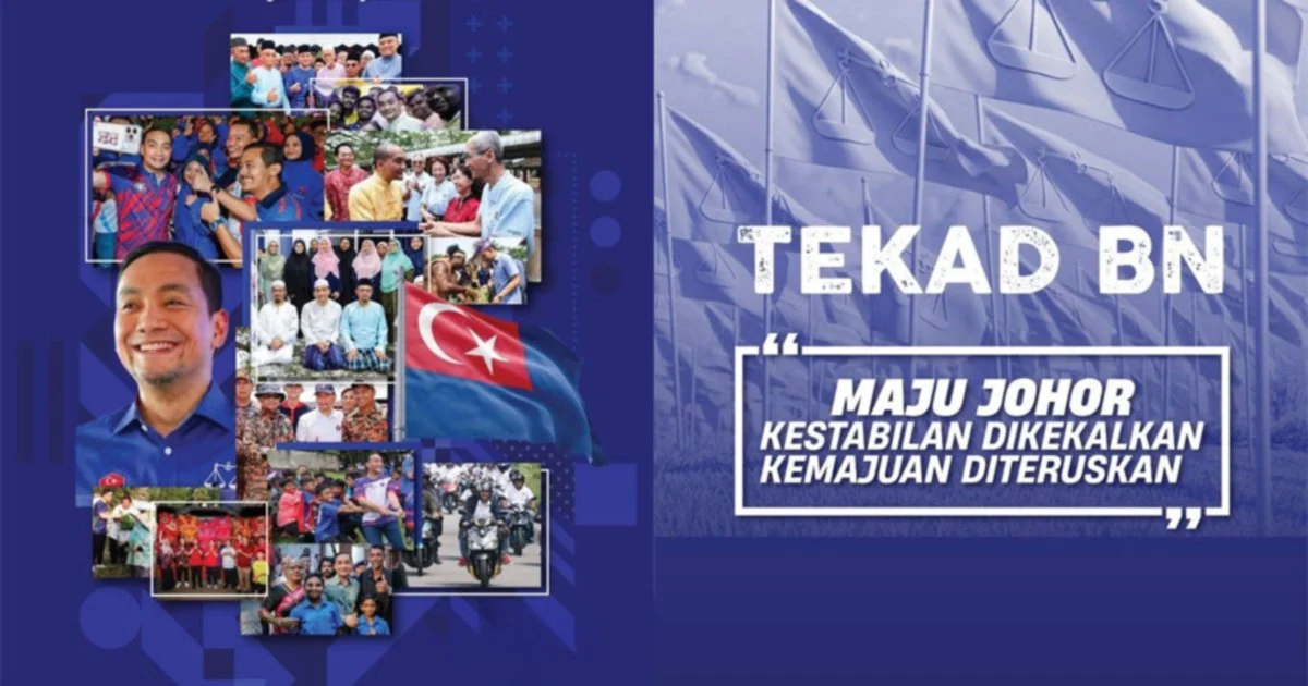 Johor Barisan Nasional Sets Ambitious Election Agenda With 63-Point Manifesto and 200,000 Jobs Promise