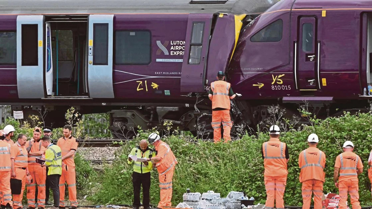 UK Train Collision Kills Driver, Leaves 28 Hospitalised as Investigation Begins