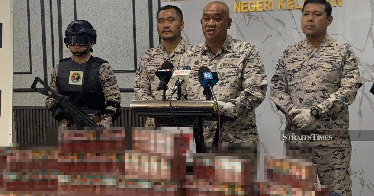 MMEA nets contraband cigarette haul worth RM212,000 in Kelantan river raid