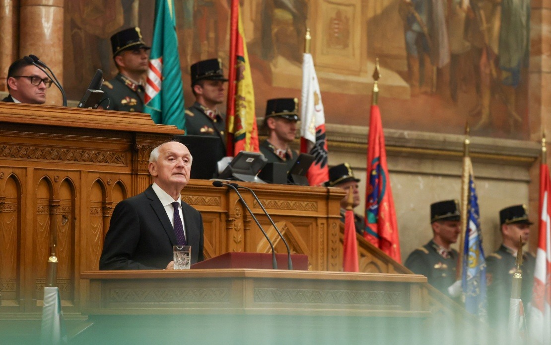 Andras Baka Sworn in as Hungary's New President Amid Opposition Boycott