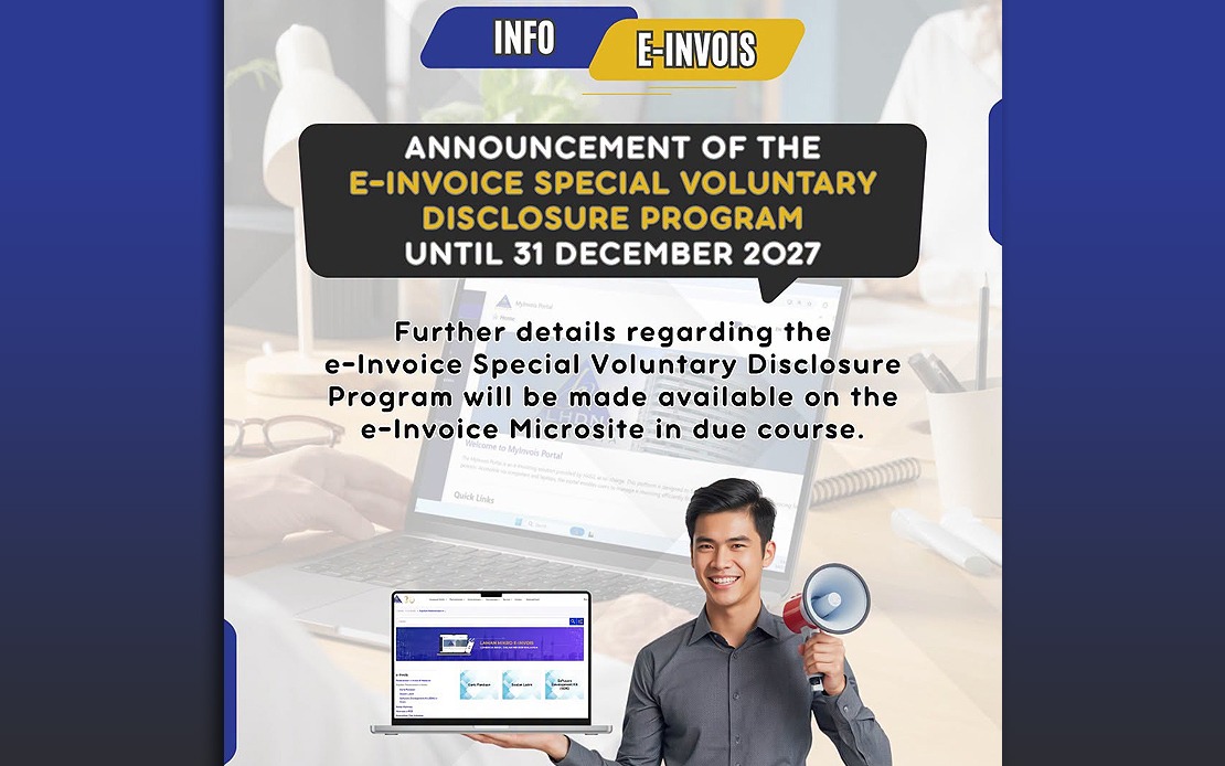 Malaysia Opens e-Invoice Disclosure Window Until 2027, Offers Tax Incentives For Compliant Businesses