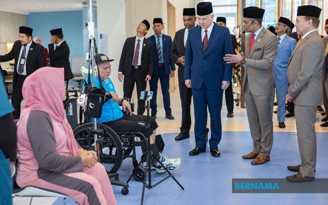 Perak Sultan Opens Advanced PERKESO Rehabilitation Centre, Calls for Inclusive Workplace Culture