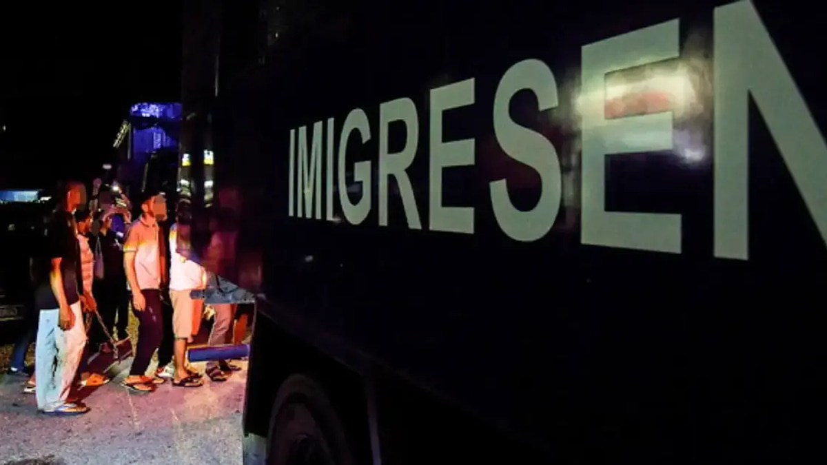 Police Conduct Large-Scale Midnight Raid in Pudu, Detaining 186 Undocumented Migrants