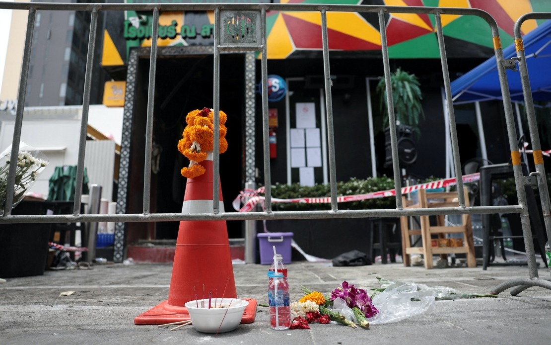 Bangkok Bar Fire Deaths Caused by Toxic Gas Inhalation, Thai Police Confirm