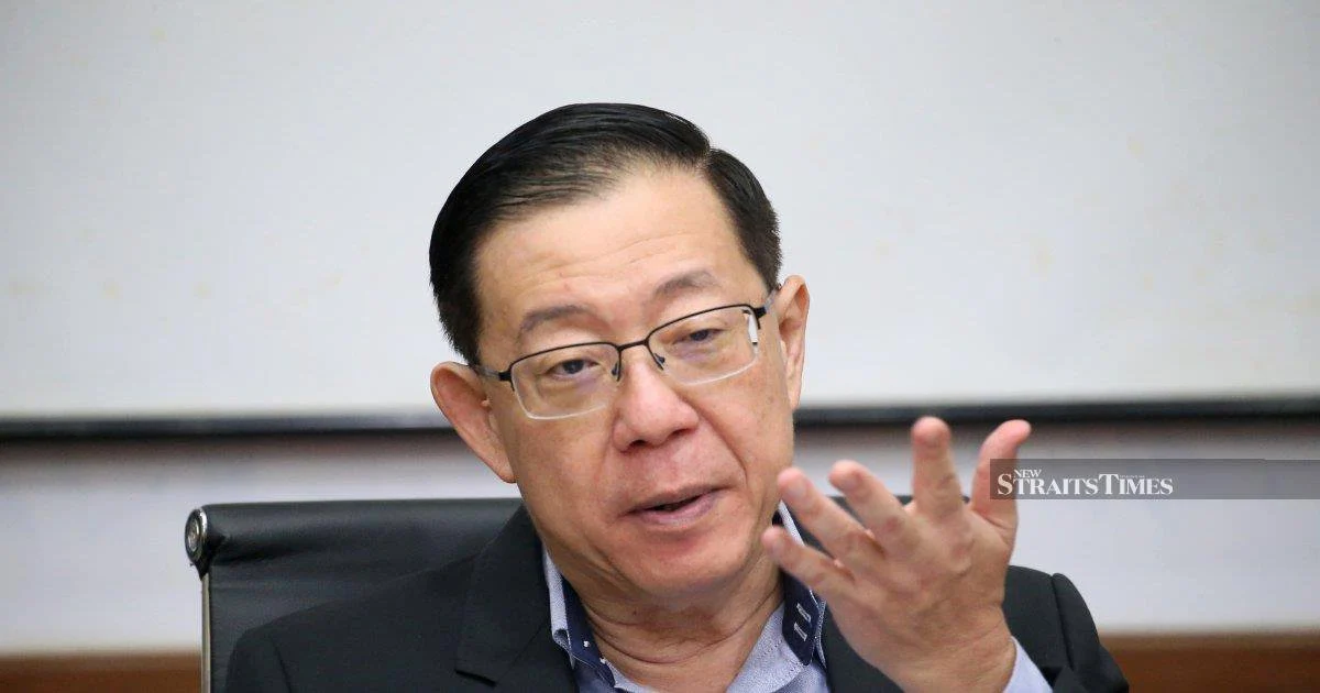 Lim Guan Eng demands PM Anwar settle Penang's RM2.8 billion funding gap