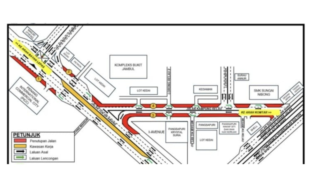 Penang Roads to Face 75-Day Closure for Mutiara Line LRT Works