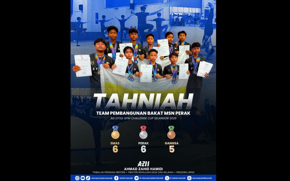 Bagan Datuk Gymnasts Secure Six Gold Medals at Selangor Challenge Cup