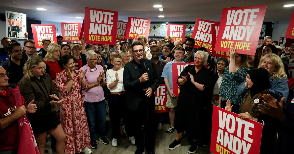 Internal Right-Wing Fracture Bolsters Burnham's Path to British Leadership