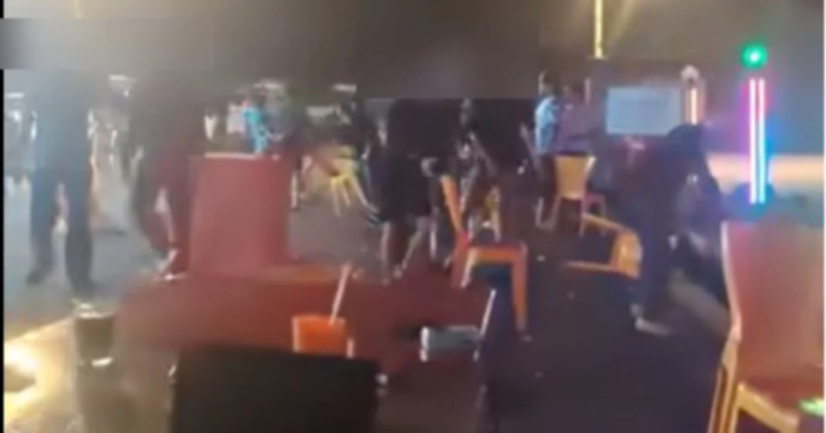 Four arrested after violent brawl erupts at Kulai restaurant, chairs used as weapons