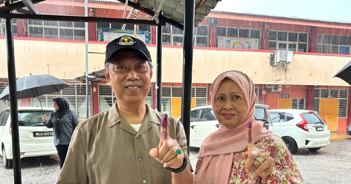 Heavy Rain Fails to Dampen Johor Poll Hopes as Bersatu Targets 70pc Turnout
