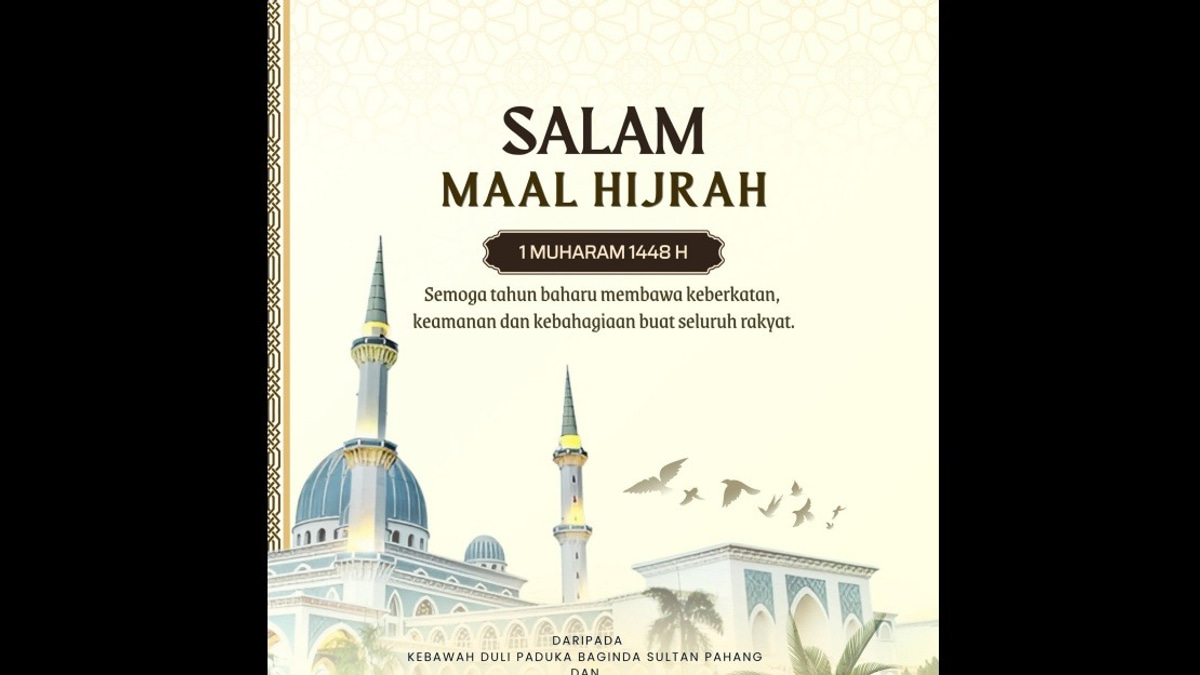 Pahang's Royal Leadership Marks Islamic New Year with Message of Renewal and Unity