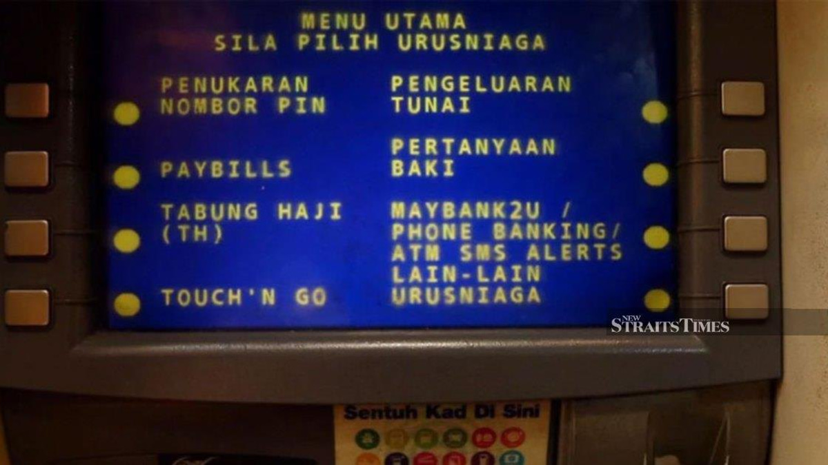 Bank Negara urges customers to report persistent RM1 ATM withdrawal charges