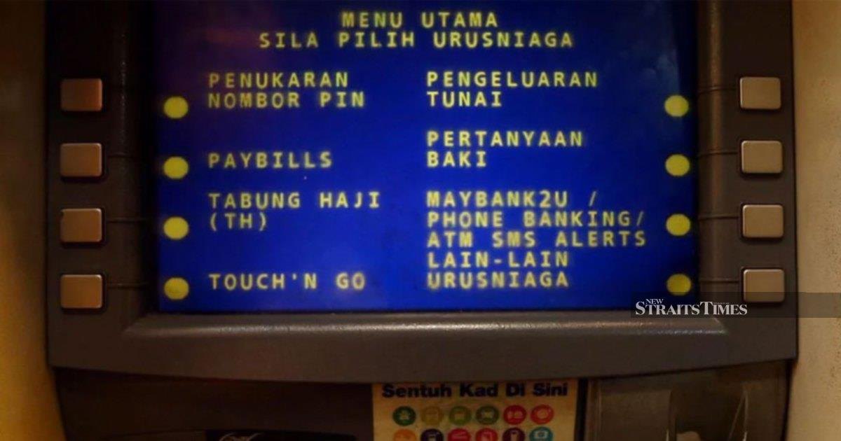 Bank Negara urges customers to report persistent RM1 ATM withdrawal charges
