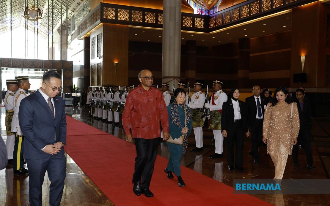 Singapore President Tharman Shanmugaratnam Concludes Three-Day State Visit to Malaysia