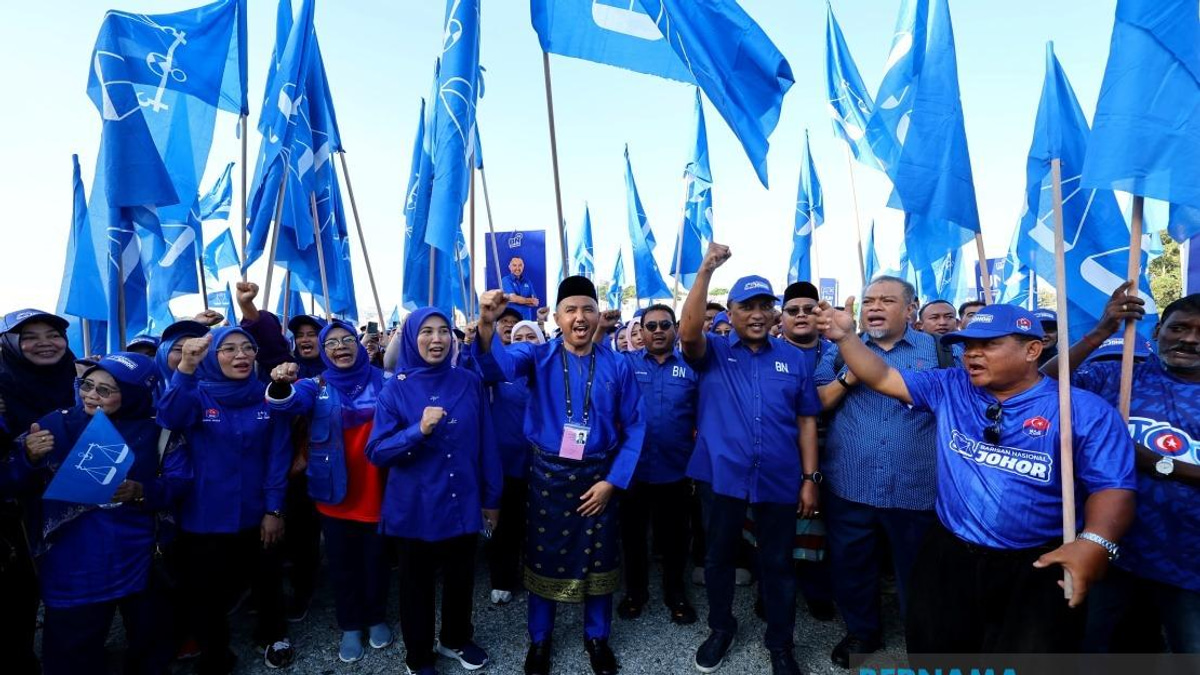 Johor State Election Nominations Close; 56 Centres Wrap Up Registration