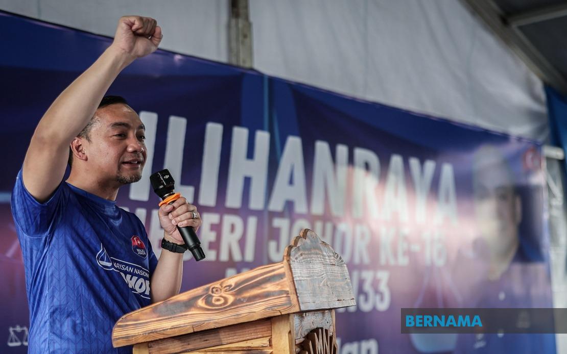 Onn Hafiz Expects Strong Voter Support for BN's Endau Candidate to Lift Campaign Fortunes