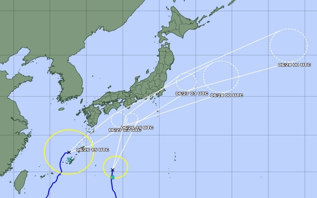 Japan Braces for Twin Typhoon Onslaught as Millions Ordered to Evacuate