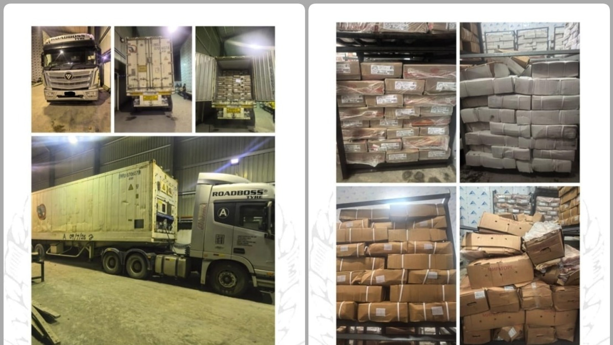Police Seize RM6.19 Million in Undocumented Frozen Pork at Miri Warehouse