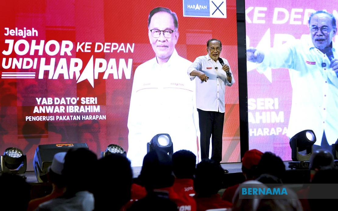 Anwar Pledges Uncompromising Stand Against Corruption Regardless of Political Affiliation