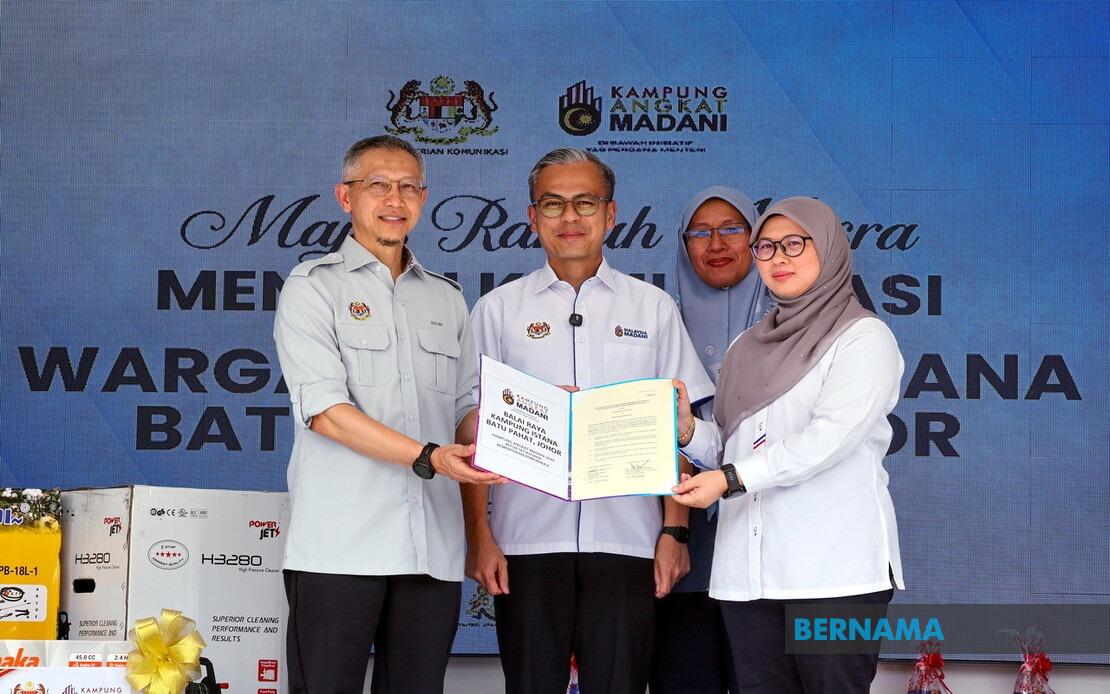 Johor Election About State's Future, Not Individual Leaders, Says Fahmi