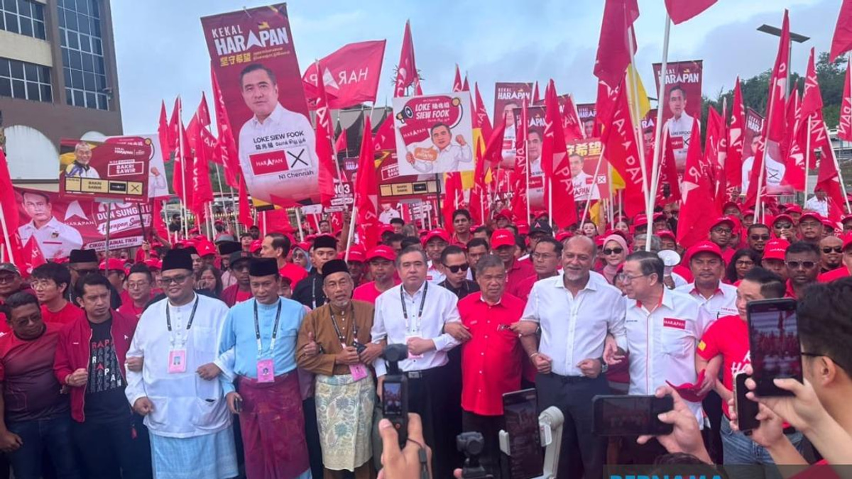 Pakatan Harapan Leadership Mobilises for Negeri Sembilan Nomination