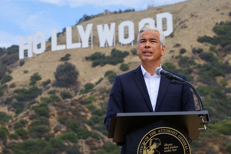 California-led coalition of 12 states challenges Paramount's $110 billion Warner Bros Discovery merger